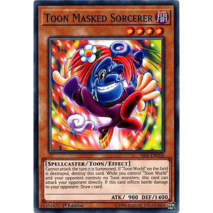 Toon Masked Sorcerer - SS01-ENC05 - Common 