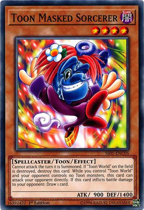 Toon Masked Sorcerer - SS01-ENC05 - Common 