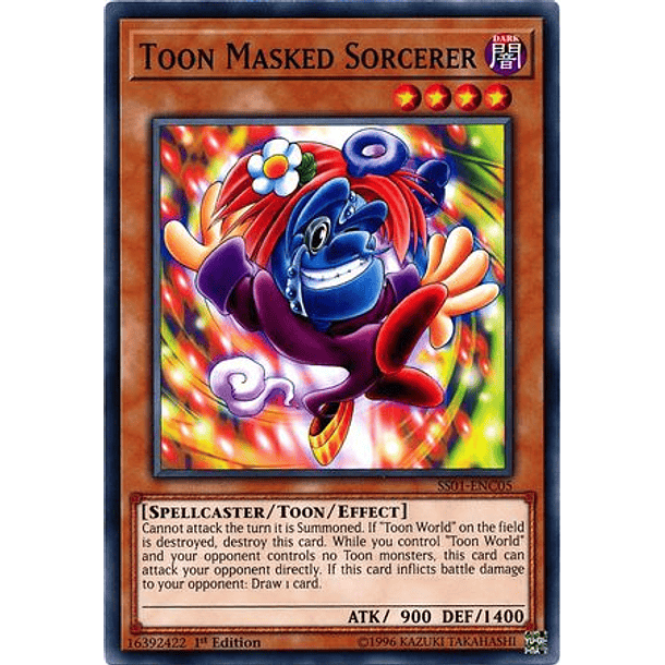 Toon Masked Sorcerer - SS01-ENC05 - Common 