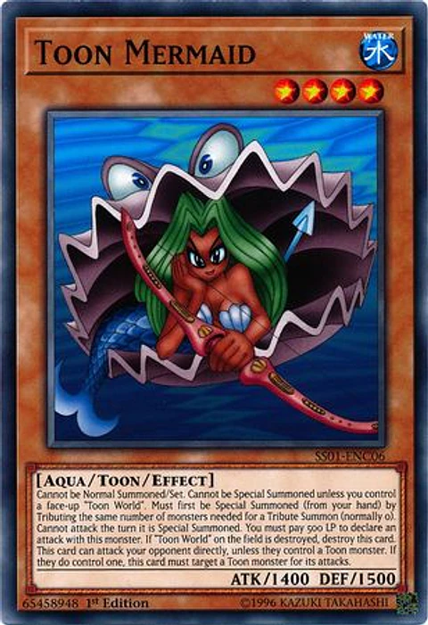 Toon Mermaid - SS01-ENC06 - Common 