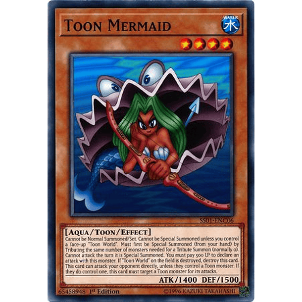 Toon Mermaid - SS01-ENC06 - Common 