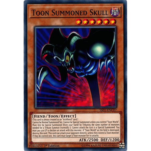 Toon Summoned Skull - SS01-ENC07 - Common 