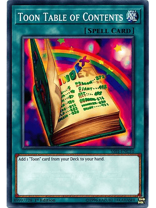 Toon Table of Contents - SS01-ENC10 - Common