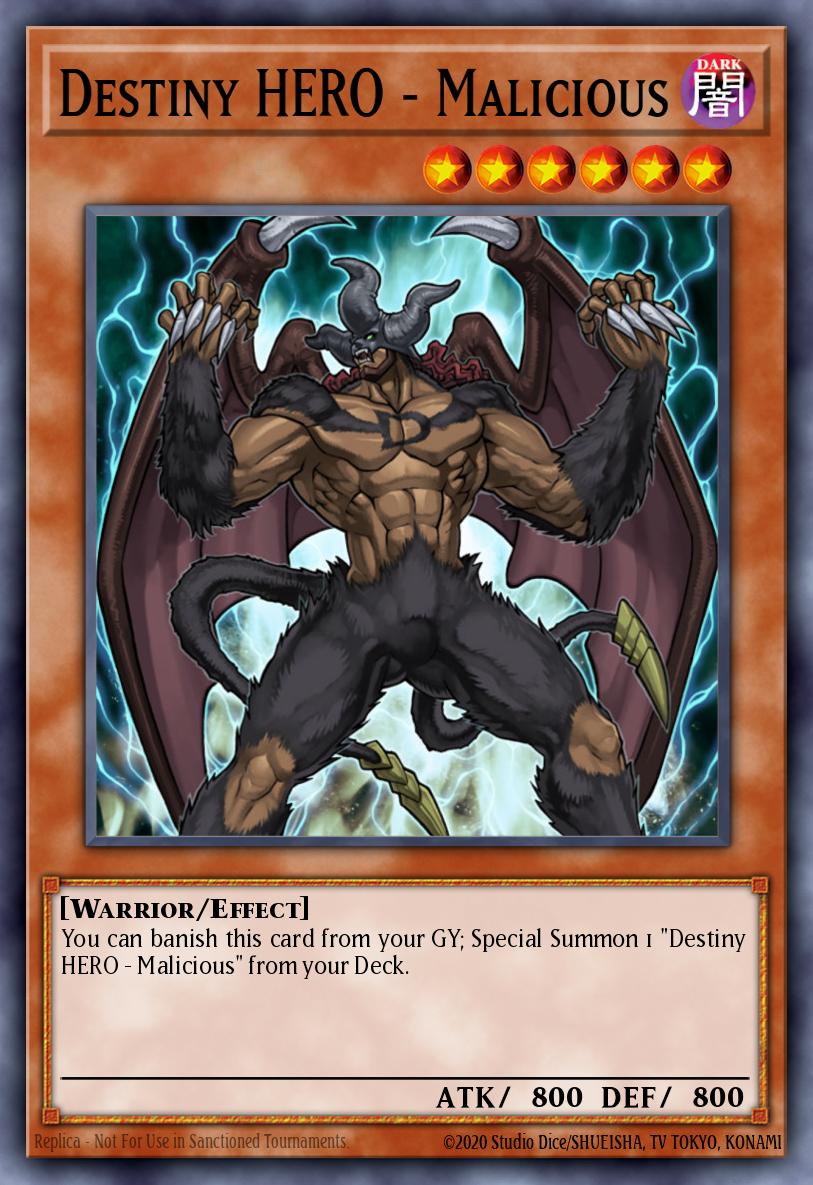 Destiny HERO - Malicious - RA03-EN001  1