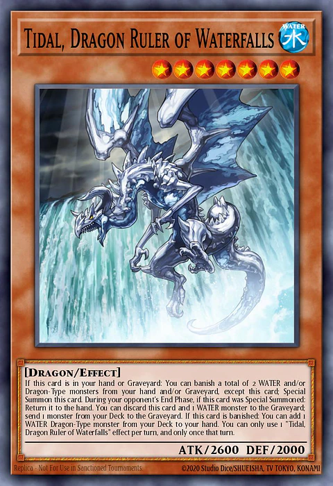 Tidal, Dragon Ruler of Waterfalls - RA03-EN009