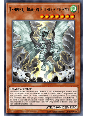 Tempest, Dragon Ruler of Storms - RA03-EN011