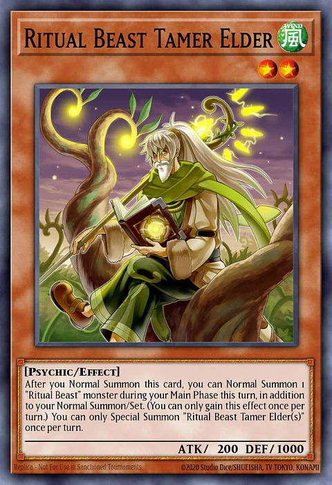 Ritual Beast Tamer Elder - RA03-EN012
