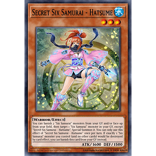 Secret Six Samurai - Hatsume - RA03-EN016