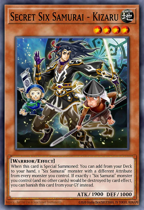 Secret Six Samurai - Kizaru - RA03-EN017