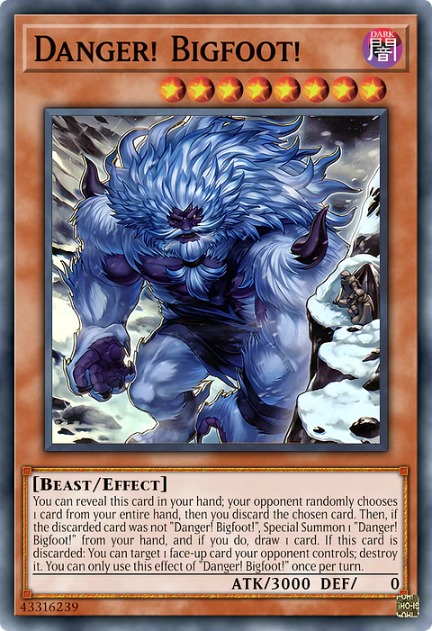 Danger! Bigfoot! (alternate artwork) - RA03-EN019