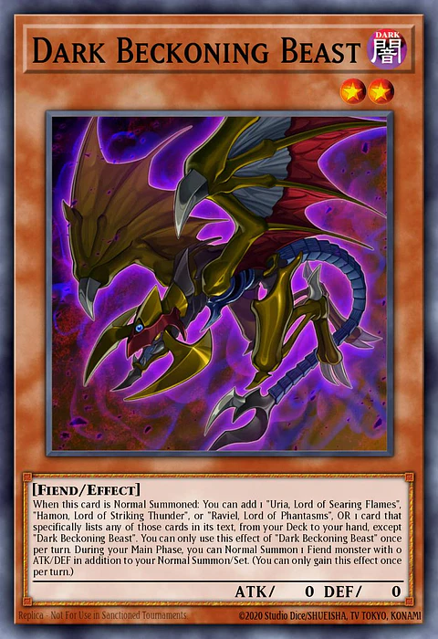 Dark Beckoning Beast - RA03-EN027