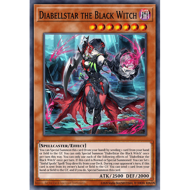 Diabellstar the Black Witch - RA03-EN032