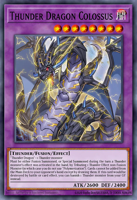 Thunder Dragon Colossus - RA03-EN036