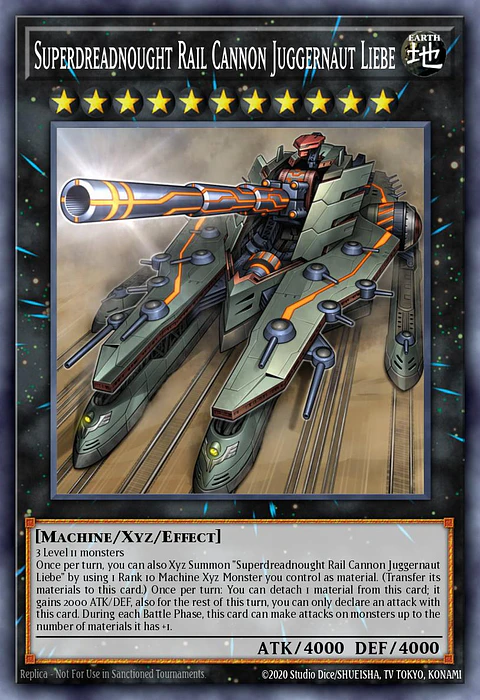 Superdreadnought Rail Cannon Juggernaut Liebe - RA03-EN041