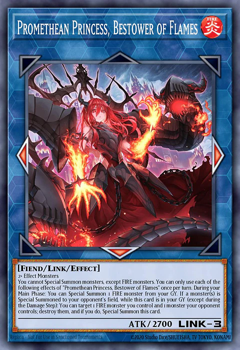 Promethean Princess, Bestower of Flames - RA03-EN050