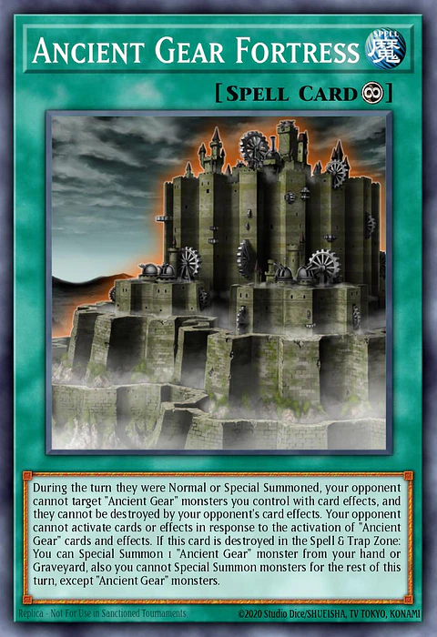 Ancient Gear Fortress - RA03-EN062