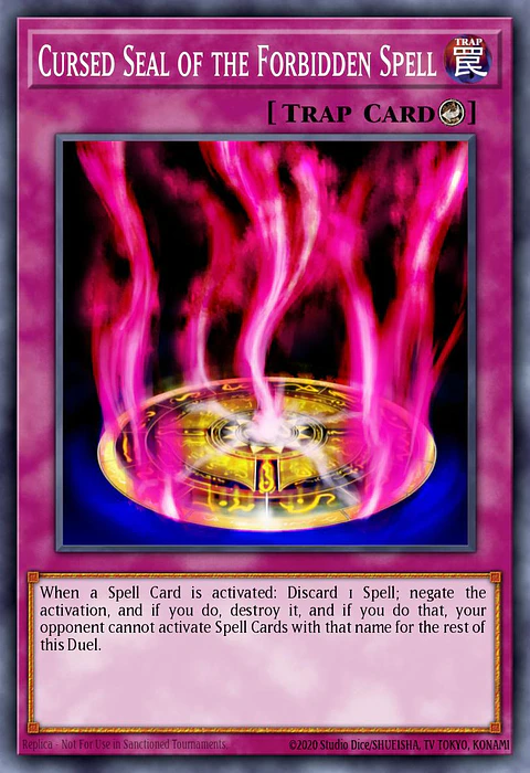Cursed Seal of the Forbidden Spell - RA03-EN076