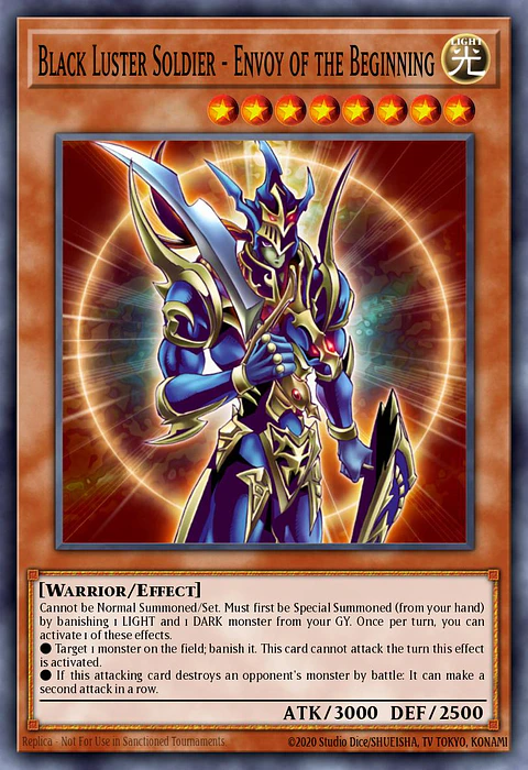 Black Luster Soldier - Envoy of the Beginning - RA03-EN132