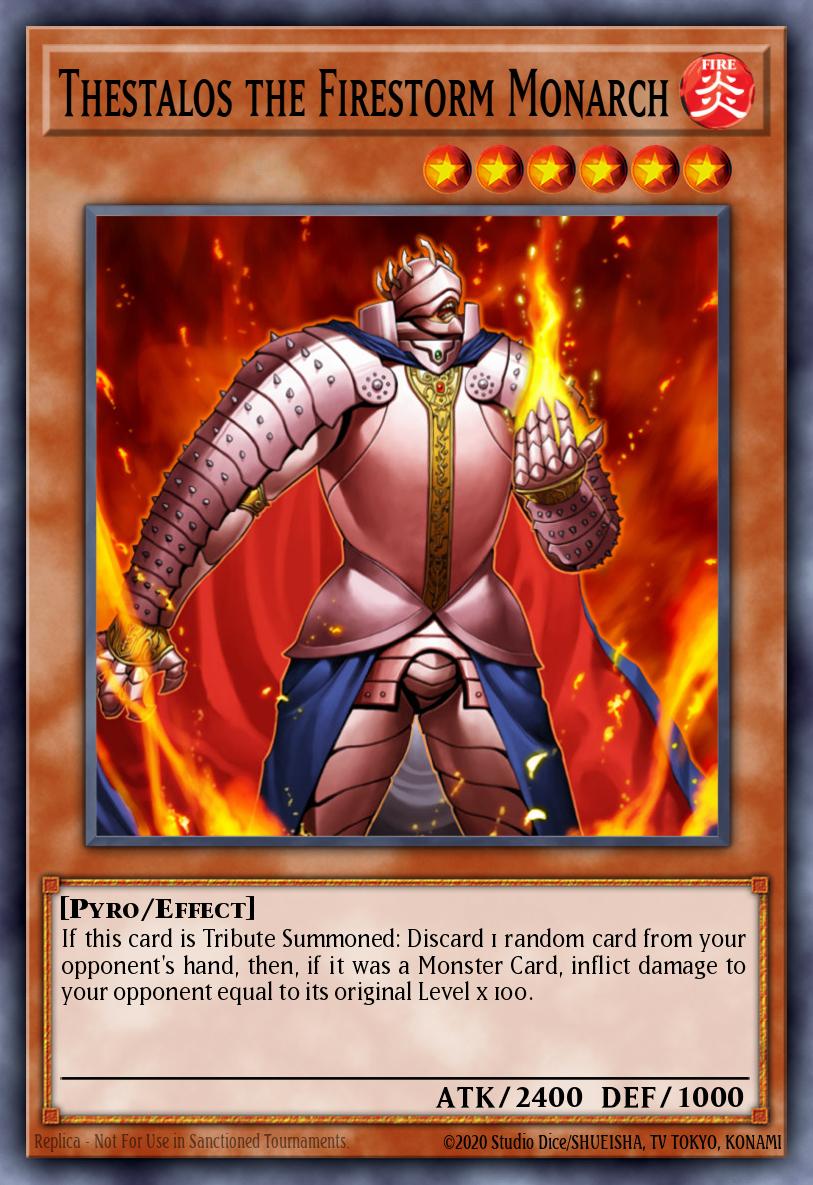 Thestalos the Firestorm Monarch - RA03-EN143 1