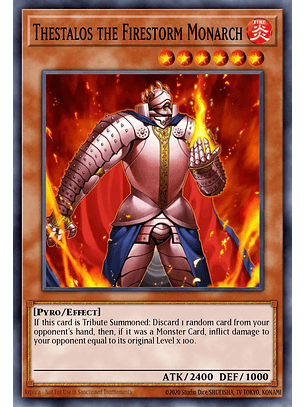 Thestalos the Firestorm Monarch - RA03-EN143