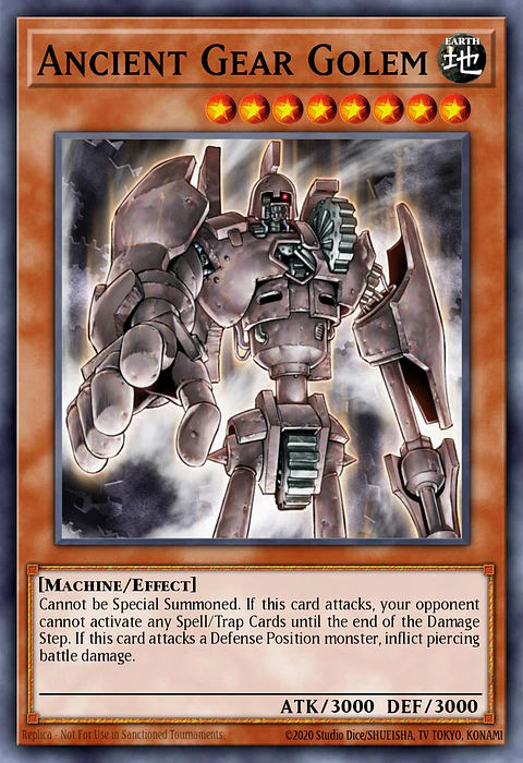 Ancient Gear Golem - RA03-EN151