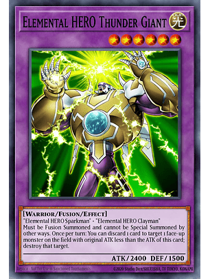 Elemental HERO Thunder Giant - RA03-EN153