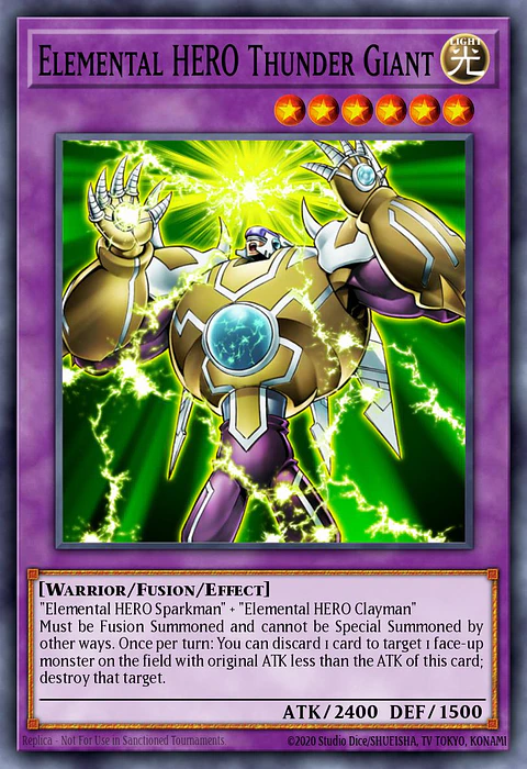 Elemental HERO Thunder Giant - RA03-EN153