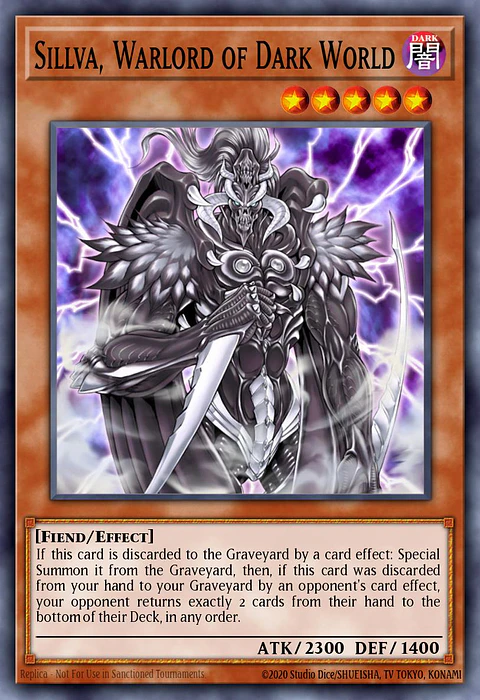 Sillva, Warlord of Dark World - RA03-EN158