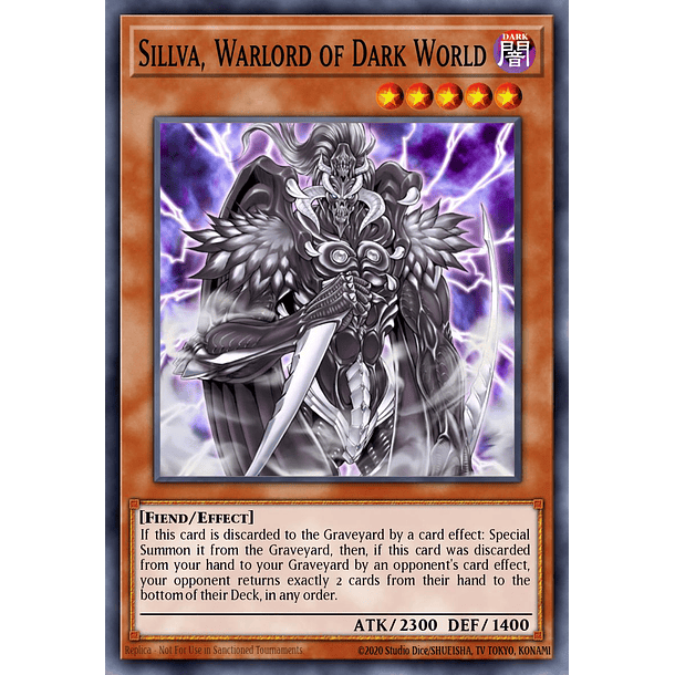 Sillva, Warlord of Dark World - RA03-EN158