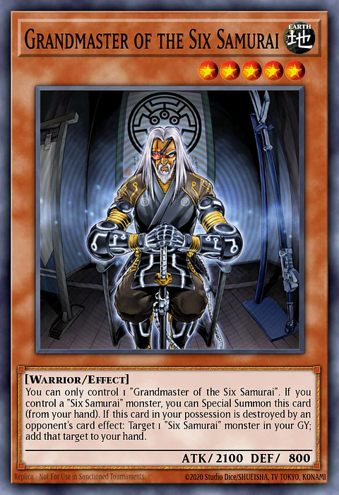 Grandmaster of the Six Samurai - RA03-EN174