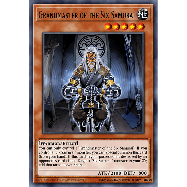 Grandmaster of the Six Samurai - RA03-EN174