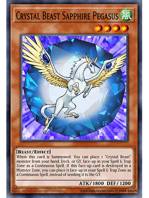 Crystal Beast Sapphire Pegasus - RA03-EN179