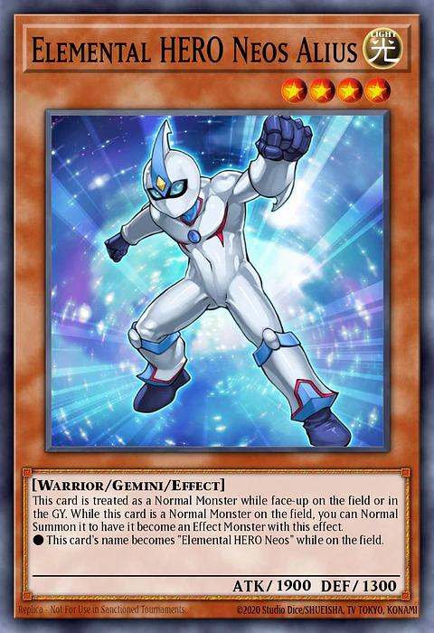 Elemental HERO Neos Alius - RA03-EN184