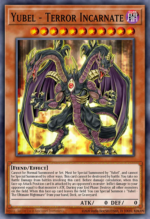 Yubel - Terror Incarnate - RA03-EN190