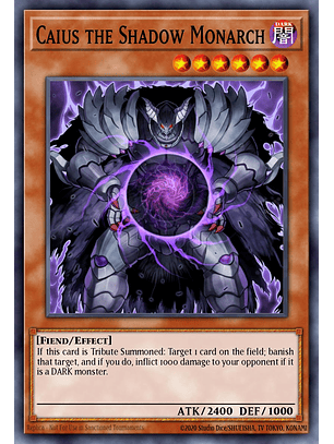 Caius the Shadow Monarch - RA03-EN194