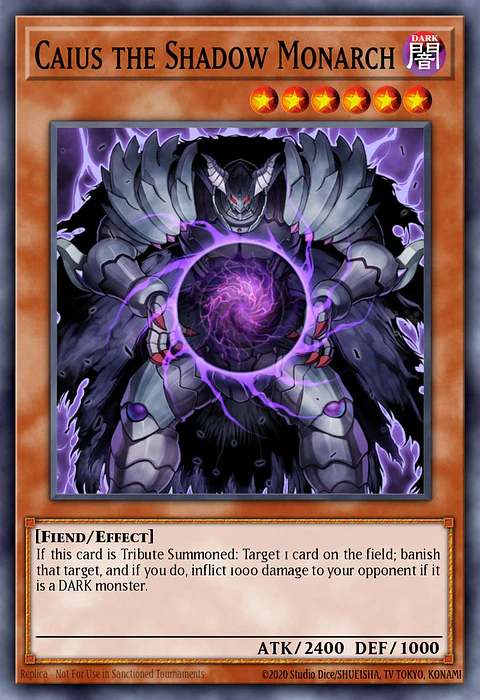 Caius the Shadow Monarch - RA03-EN194