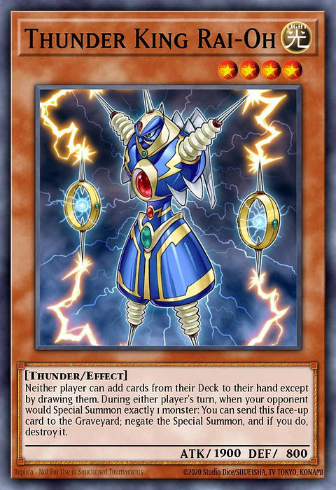 Thunder King Rai-Oh - RA03-EN206