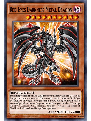 Red-Eyes Darkness Metal Dragon - RA03-EN212