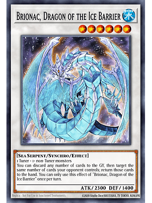 Brionac, Dragon of the Ice Barrier - RA03-EN227