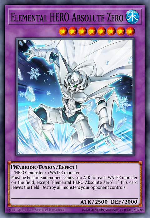 Elemental HERO Absolute Zero - RA03-EN231