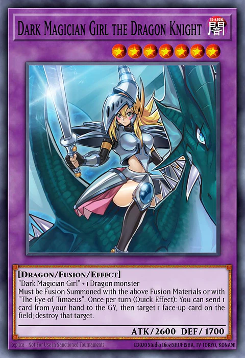 Dark Magician Girl the Dragon Knight - RA03-EN258
