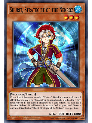 Shurit, Strategist of the Nekroz - RA03-EN259