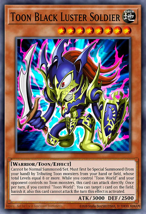 Toon Black Luster Soldier - RA03-EN272