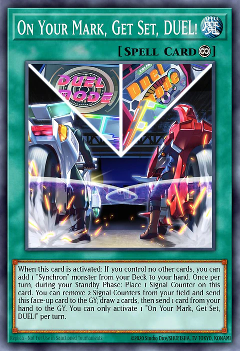 On Your Mark, Get Set, DUEL! - RA03-EN276