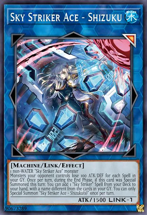 Sky Striker Ace - Shizuku (alternate artwork) - RA03-EN043