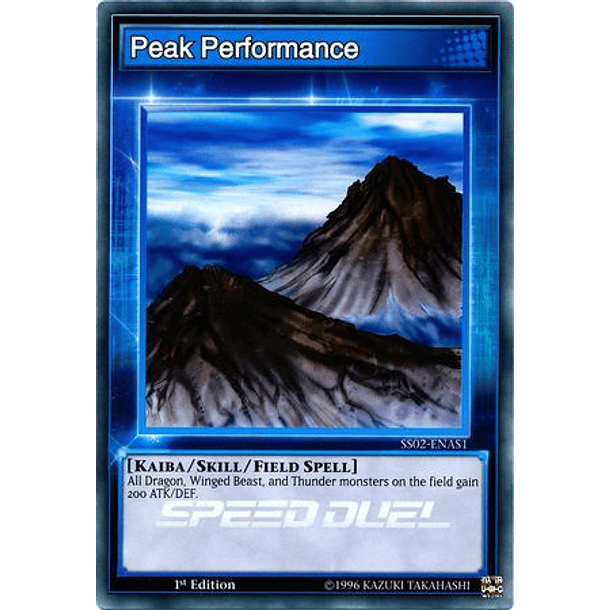Peak Performance - SS02-ENAS1 - Common