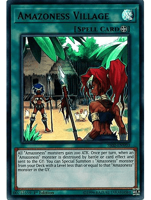 Amazoness Village - SS02-ENV03 - Ultra Rare