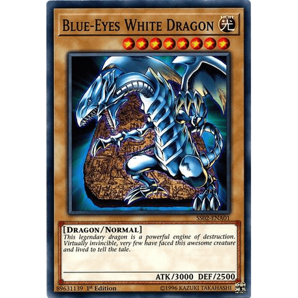 Blue-Eyes White Dragon - SS02-ENA01 - Common