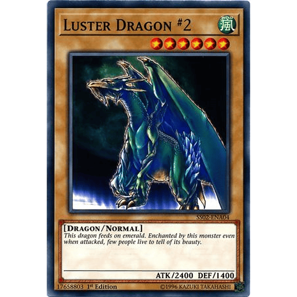 Luster Dragon #2 - SS02-ENA04 - Common