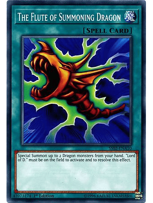 The Flute of Summoning Dragon - SS02-ENA10 - Common